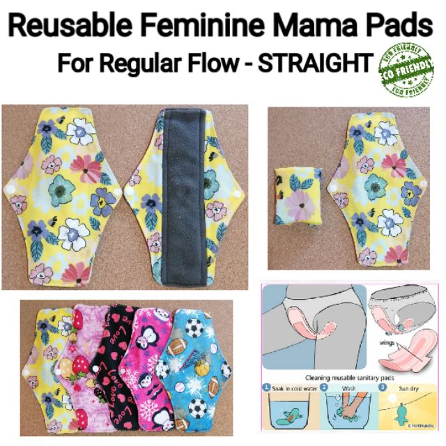 reusable feminine pads