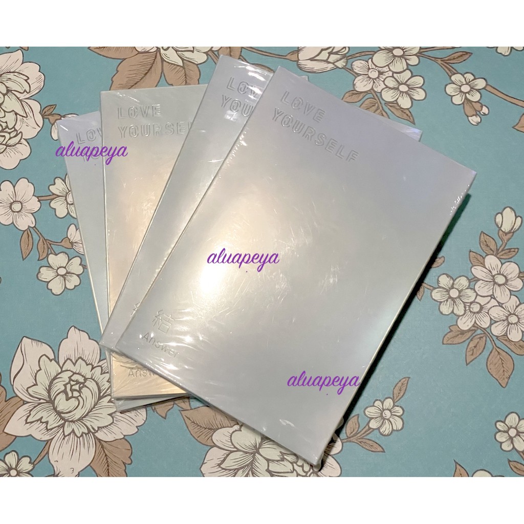 Onhand Bts Love Yourself Ly Answer Album Official Unsealed Shopee Philippines