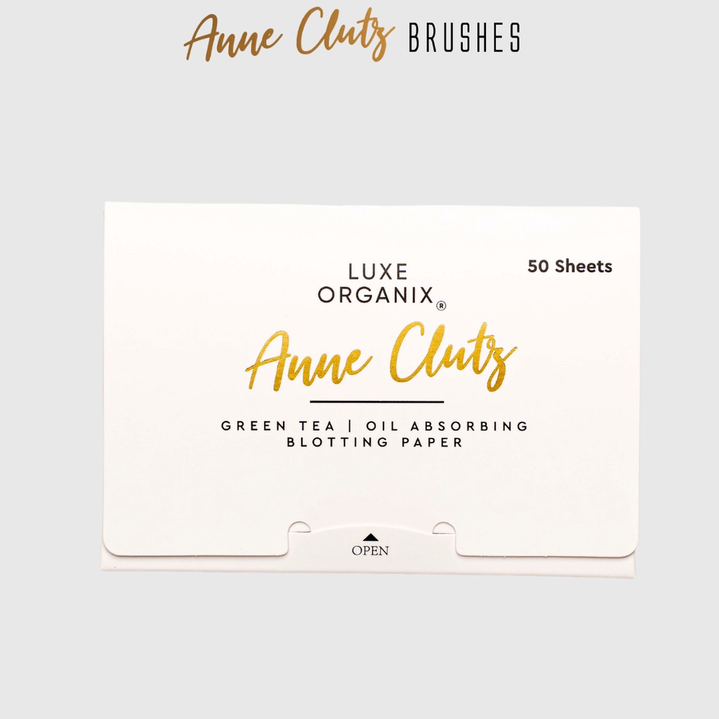 Anne Clutz x Luxe Organix Green Tea Blotting Paper Refill oil control