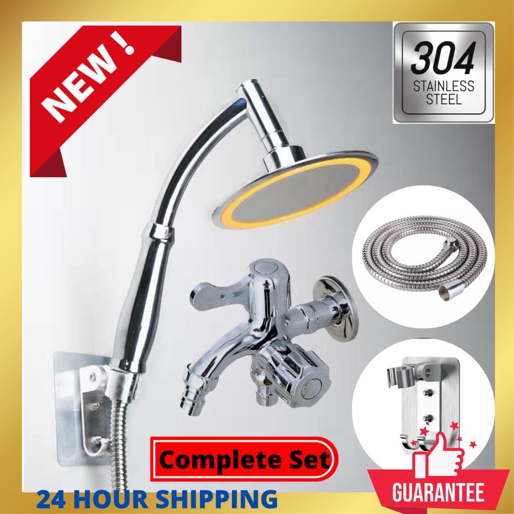 Vermerch VMLSH06ST Original Luxury High Pressure Complete Shower Set