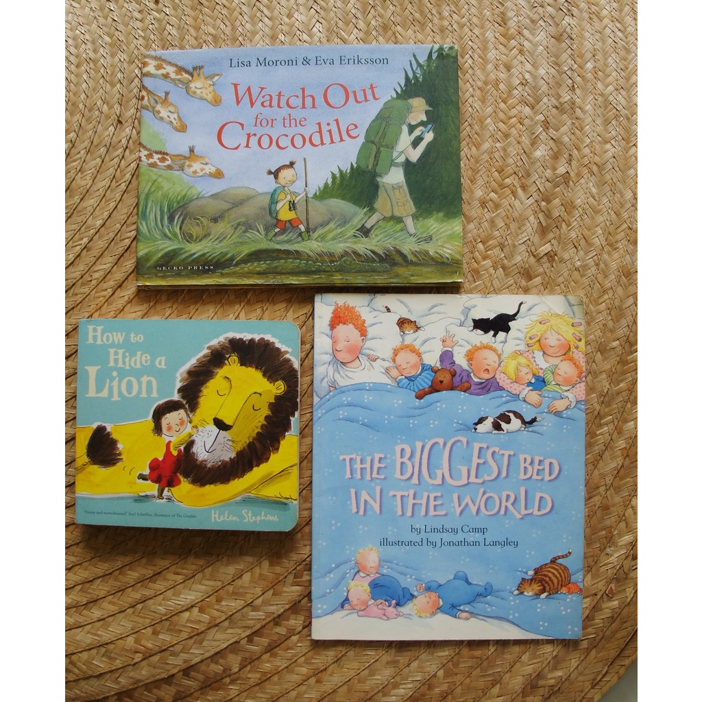 Watch Out for the Crocodile + The Night Before Christmas + The Biggest Bed in the World (3 books
