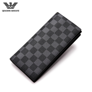 emporio armani men's wallets leather