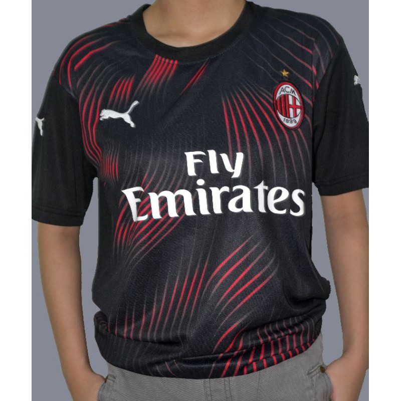 fly emirates jersey black and red