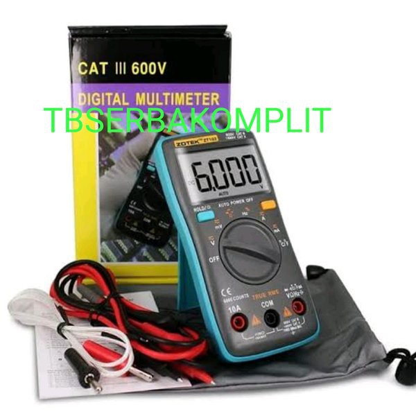 Zotek ZT102 True RMS Digital Multimeter With Thermocouple ZT-102 ...