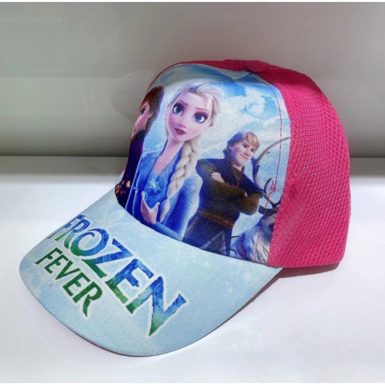 frozen cap/hello kitty cap/spiderman cap/kids hat/kids cap | Shopee