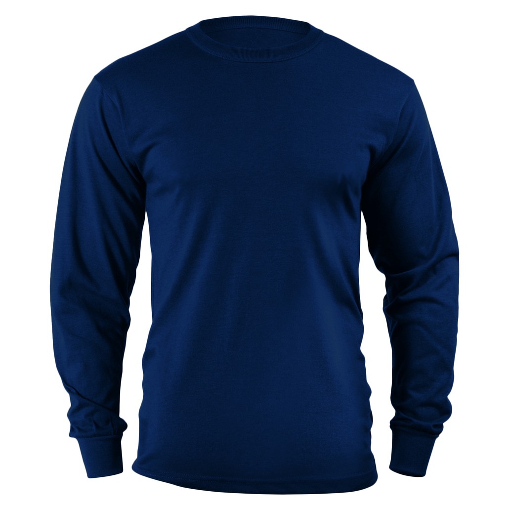 navy blue long sleeve shirt mens