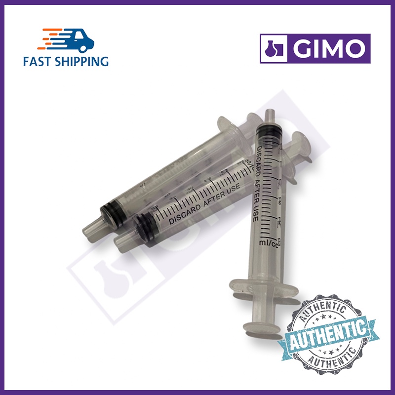 Needleless Syringe 3ml/cc 50pcs/pack Shopee Philippines