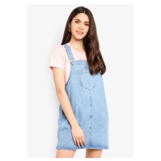 jeans dungaree dress