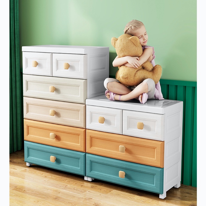 Durabox Home Organizer 5 6 7 Layer Drawer Plastic Wardrobe