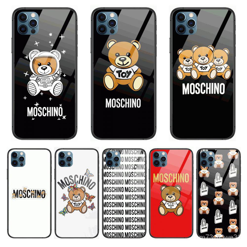 M Moschino Style Phone Case Cover For Iphone 12 Pro Max 11 8 7 6 S Xr Plus X Xs Se Mini Blac Shopee Philippines