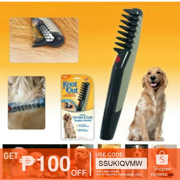 pet brush that cuts hair