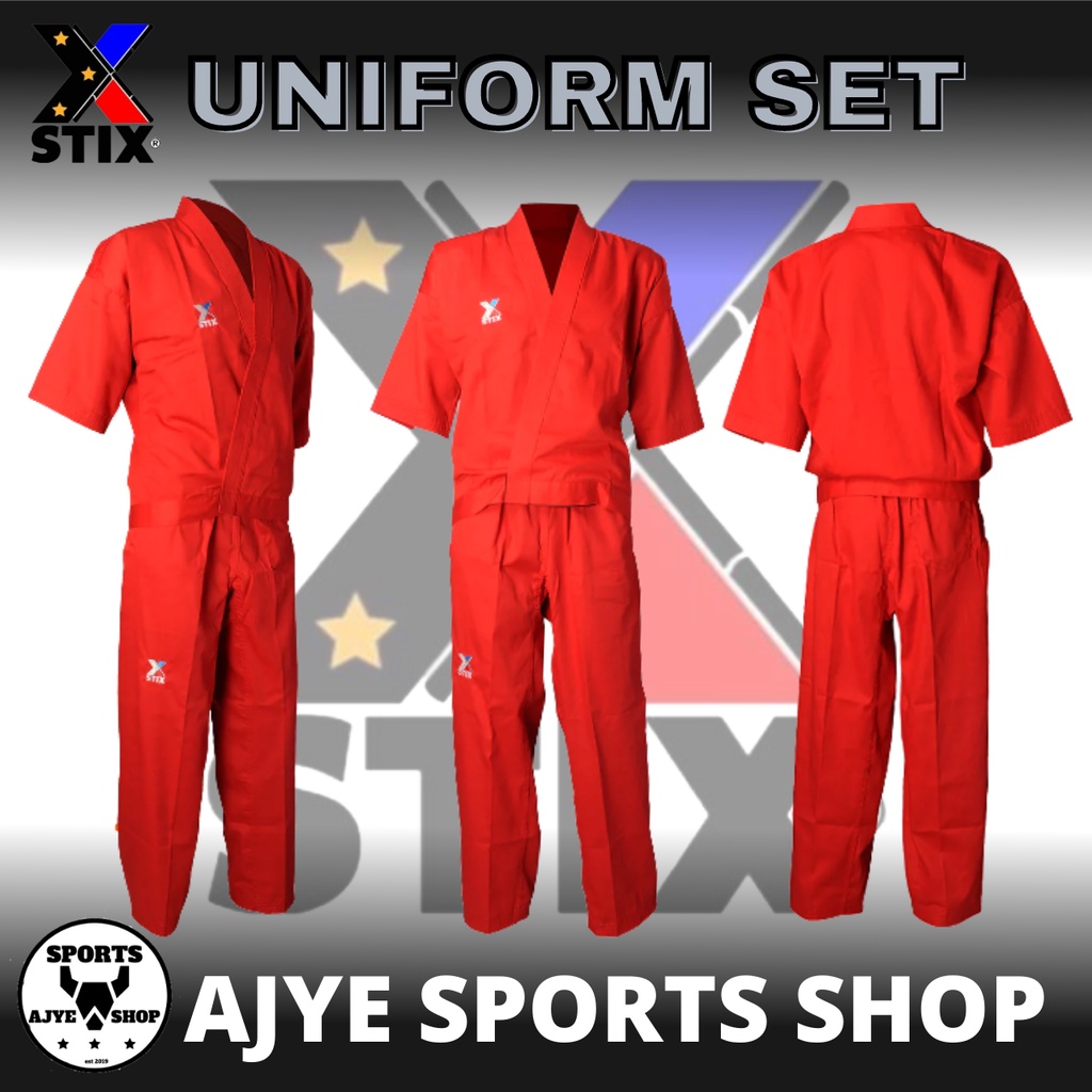 STIX ARNIS UNIFORM SET RED Shopee Philippines
