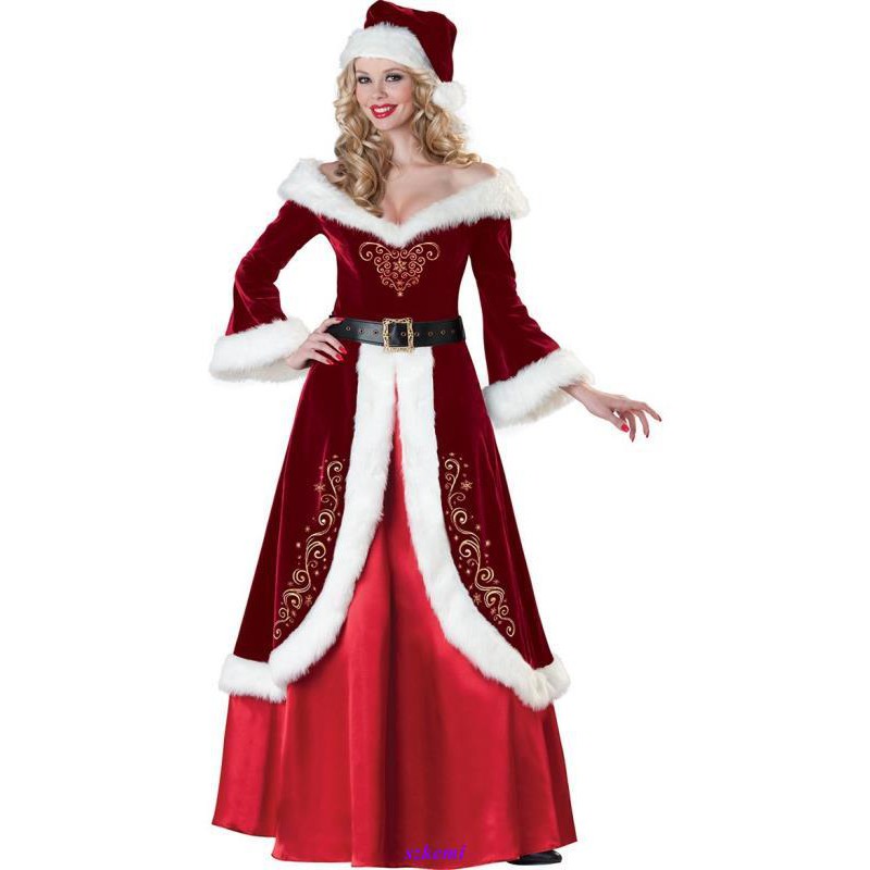 long christmas dress