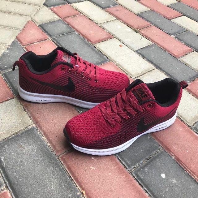 nike zoom maroon