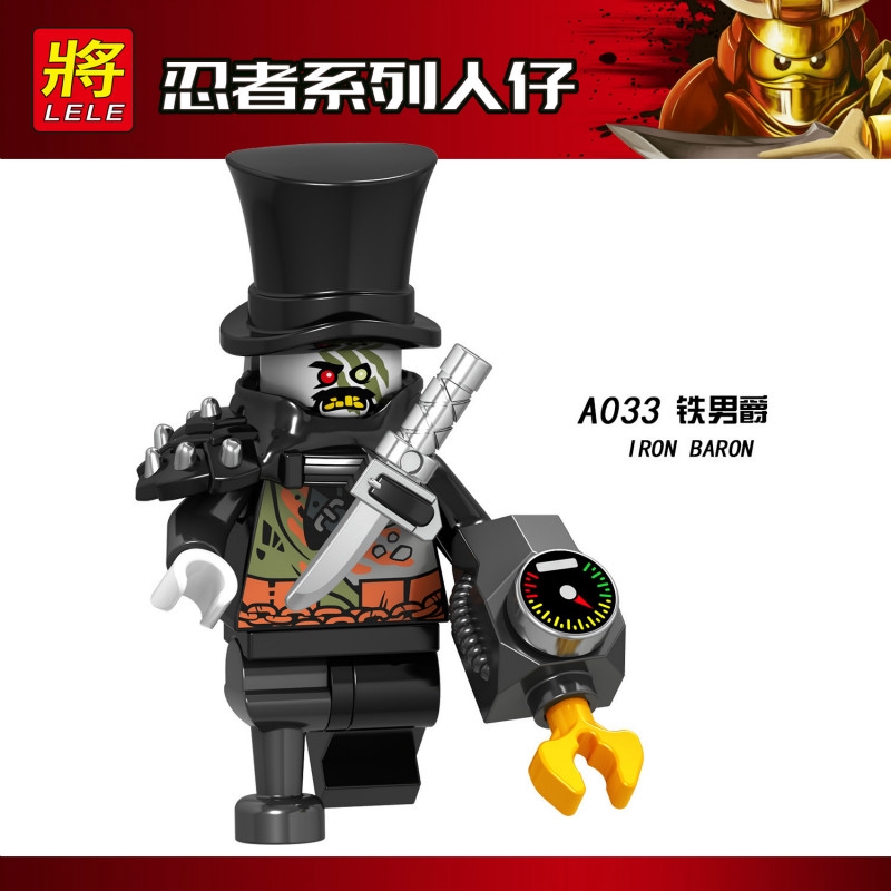 lego ninjago iron baron death