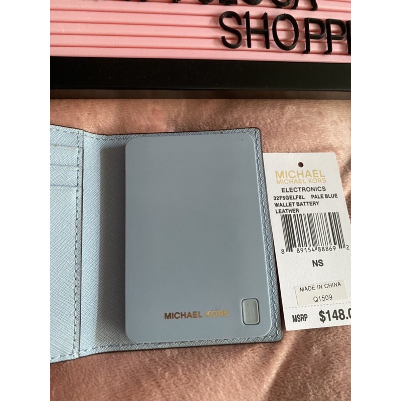 100 ORIGINAL MICHAEL KORS CARD AND POWER BANK! | Shopee Philippines