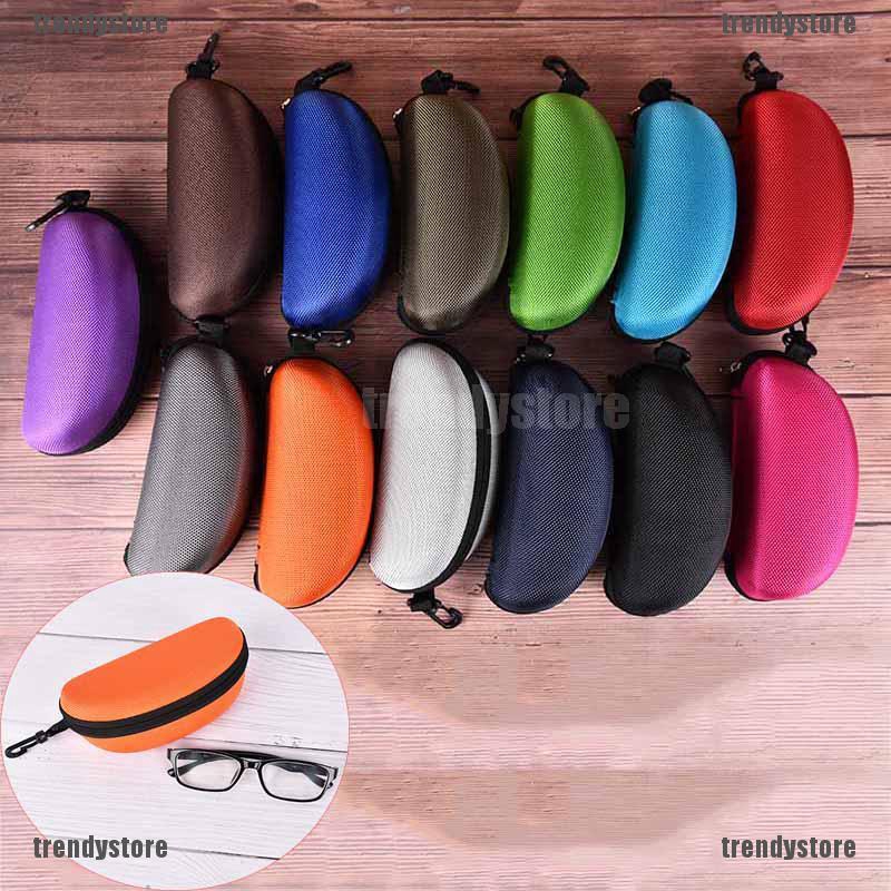 Cute Snoopy Hard Shell Glasses Eyeglass Case Box PU Leather Protector Cover