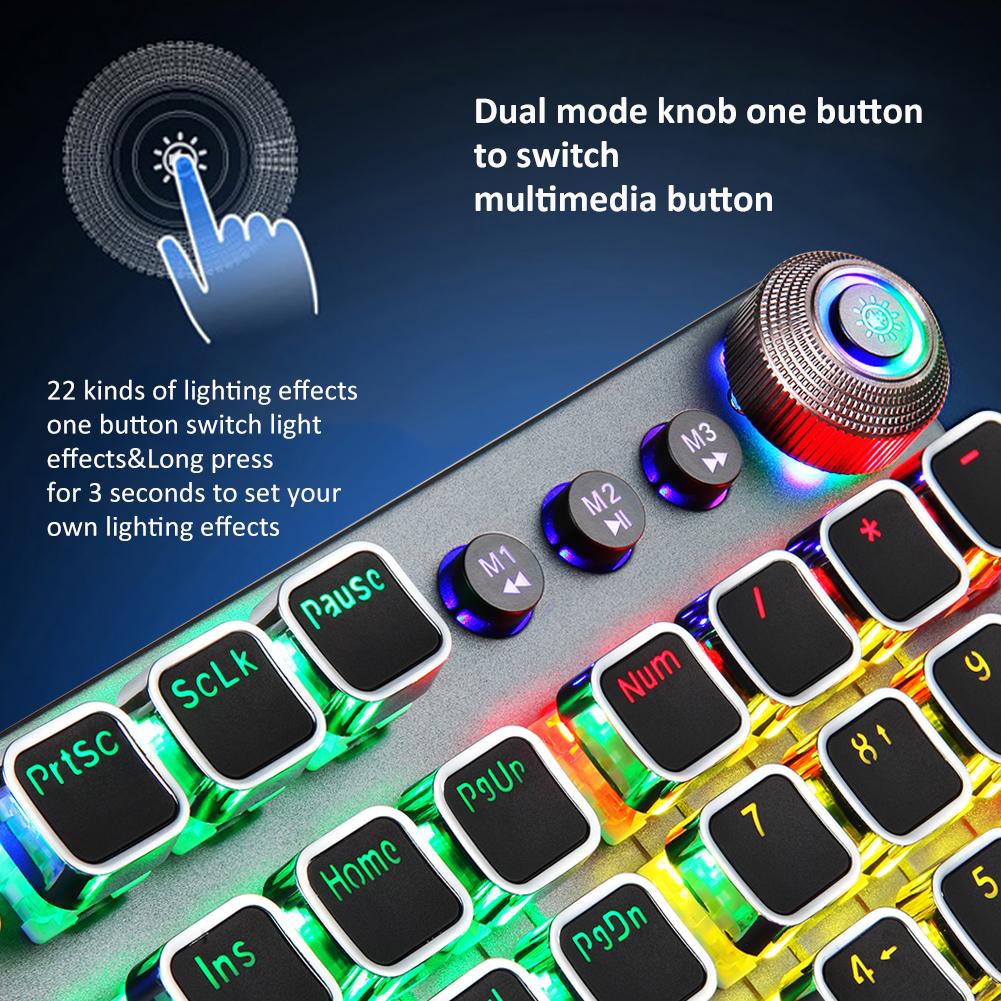 【XMT】AULA F2058/F2088 Mechanical Gaming Keyboard Detachable wrist rest