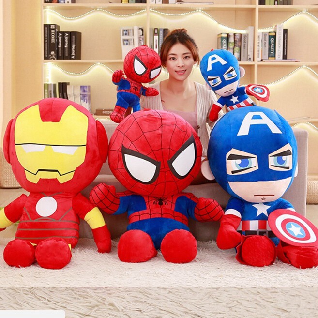 spiderman stuffed toy