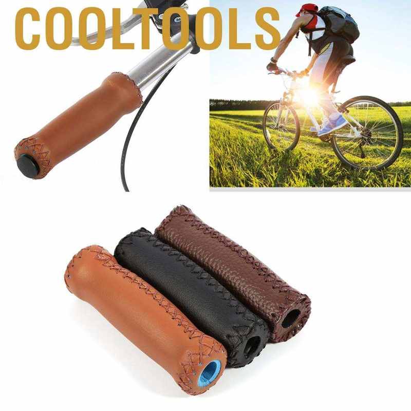 leather bike handlebar grips