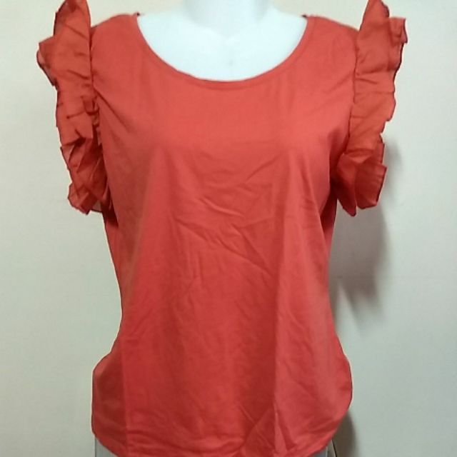 h&m ruffle sleeve top