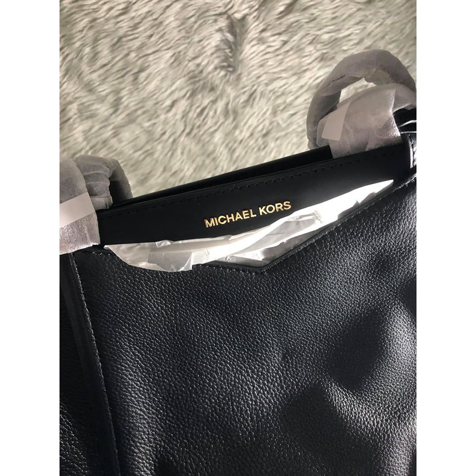 michael kors whitney small pebbled leather tote