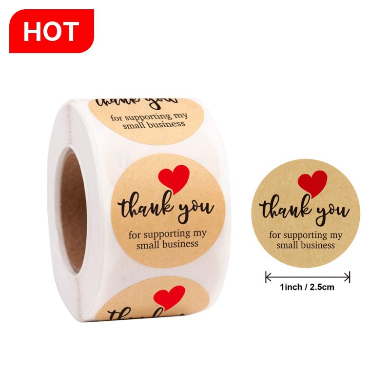 Stiker Label (thank You) | Shopee Philippines