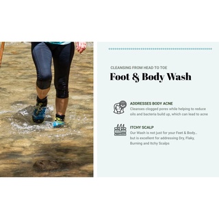 Envisha Foot and Body Wash with 100% Tea Tree Oil All Natural Ingredients for Athlete #3