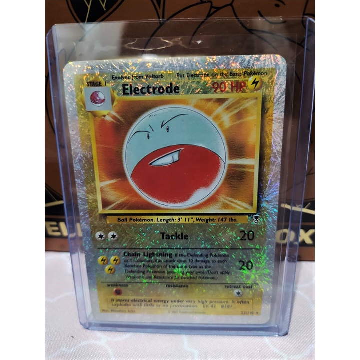 Electrode 22/110 Rare Reverse Holo Shopee Philippines