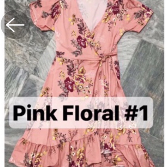 shopee floral dress