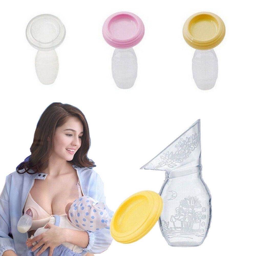 Sucking Milk Extractor Manual Silicone Breast Pump