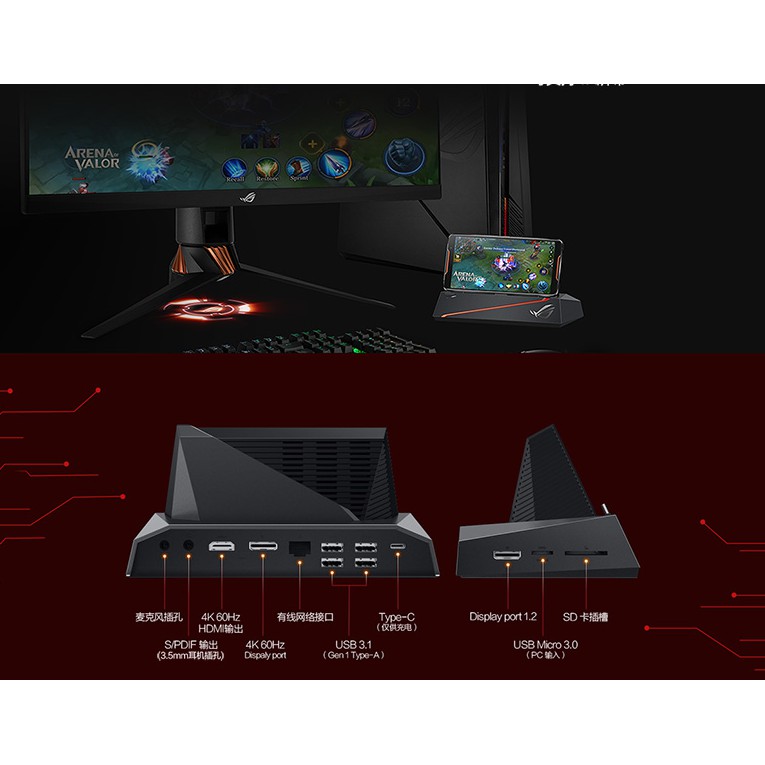 Mobile Desktop Dock Rog 2025