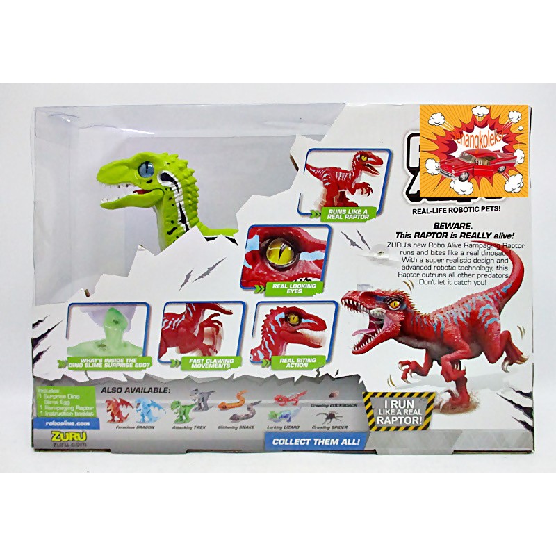 robo alive velociraptor
