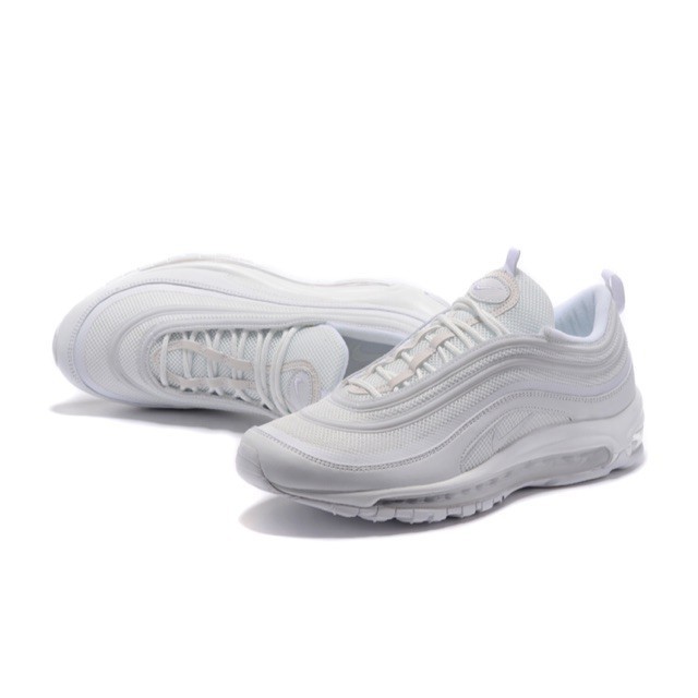 all white nike airmax 97