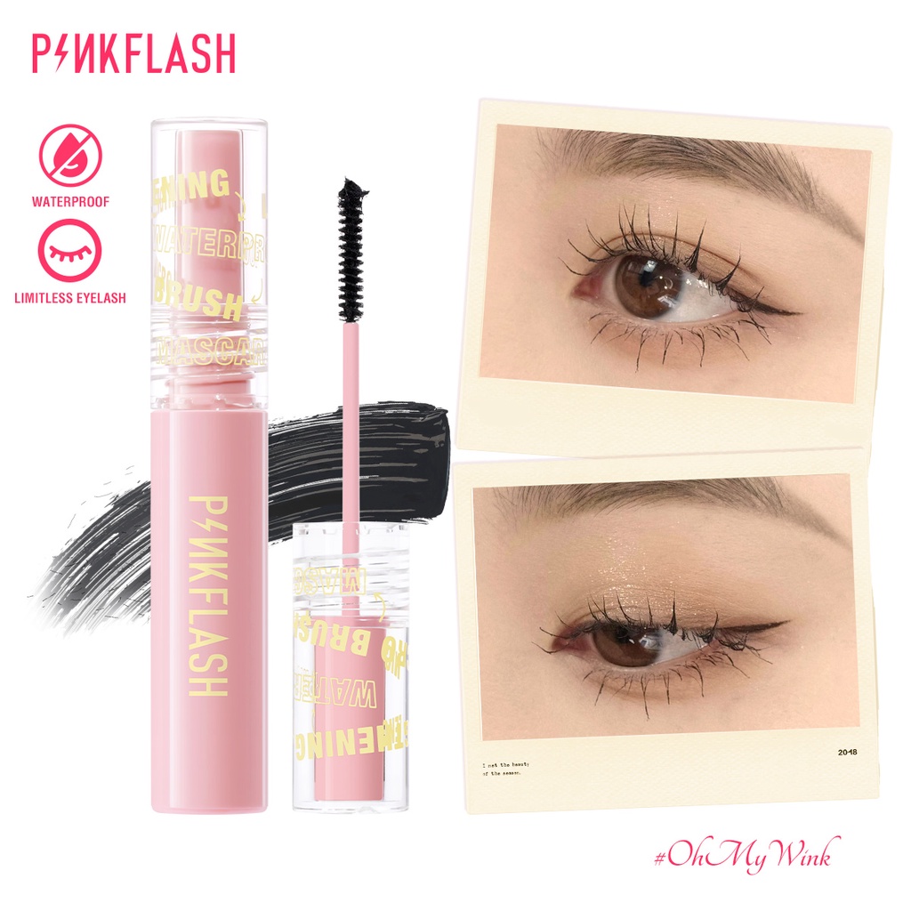 PINKFLASH OhMyWink Mascara Limitless Eyelash Fiber-filled Curled ...