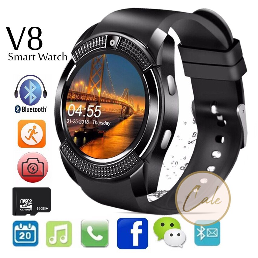 v8 smartwatch bluetooth