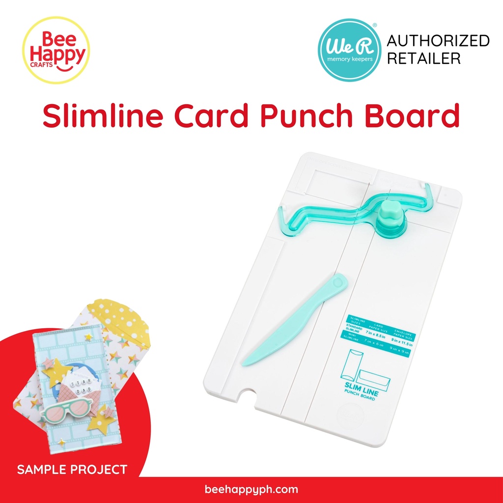 We R Memory Keepers Slimline Card Punch Board Shopee Philippines