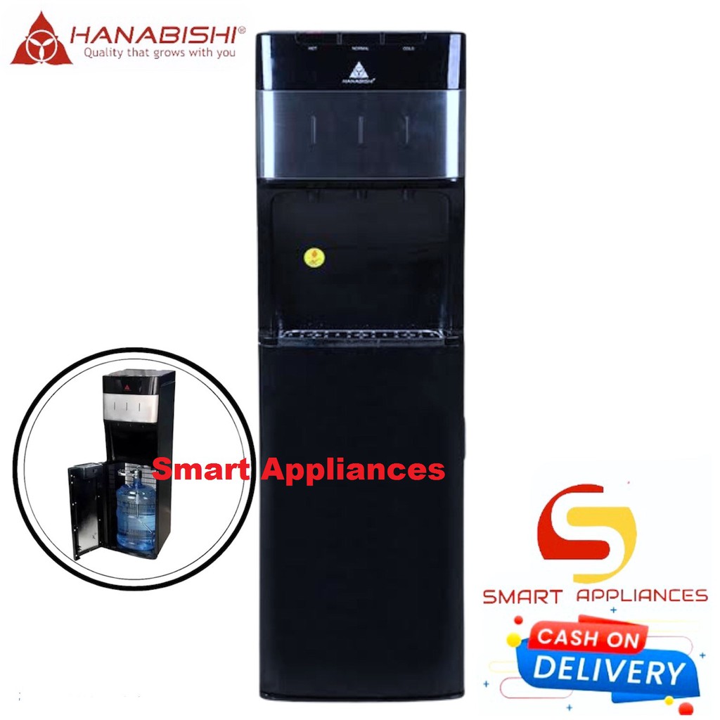 Hanabishi Water Dispenser BOTTOM LOAD HFSWD1900BL by Smart appliances Center Shopee Philippines