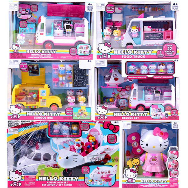 hello kitty food truck toy