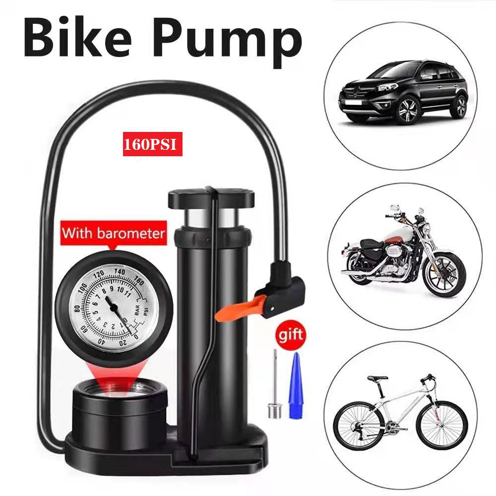 160PSI New Mini/Portable Bicycle Tire Inflator Bike Air Pump For Prestn 