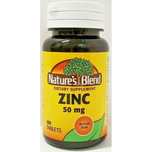 Nature's Blend Zinc Gluconate 50 mg, 100 Tablets Shopee Philippines