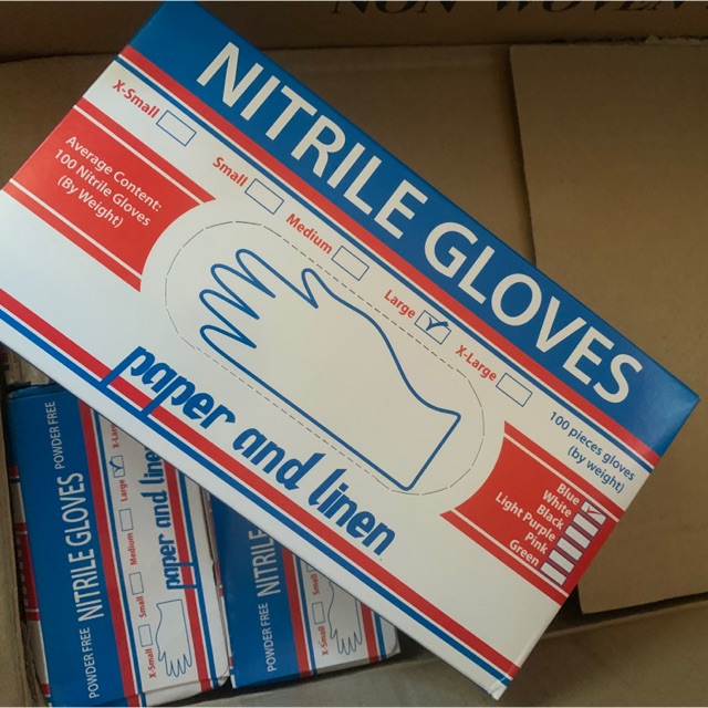 NITRILE GLOVES - LATEX FREE | Shopee Philippines