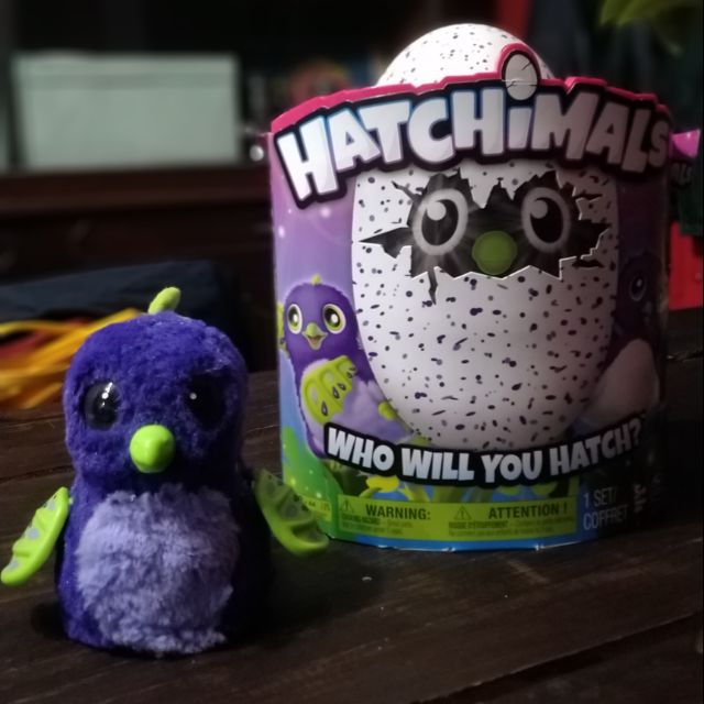 Hatchimals Draggle Robotic Electronic Toy (hatched and used Hatchimal