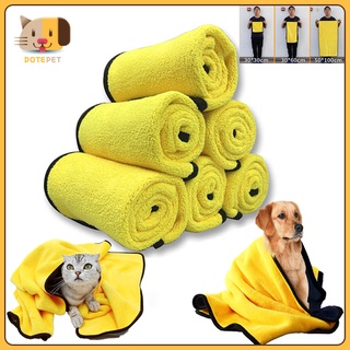 Dog Towel Pet Bath Towel Cat Towel Microfiber Super Strong Absorbing Water Quick-drying Pet Cleaning