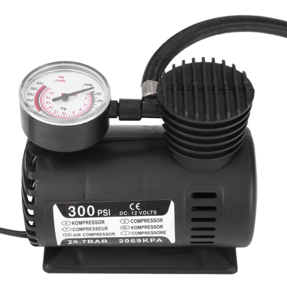 Mini Air Pump 12V Car Air Pump Tire Air Pump Car Mini Emergency Air