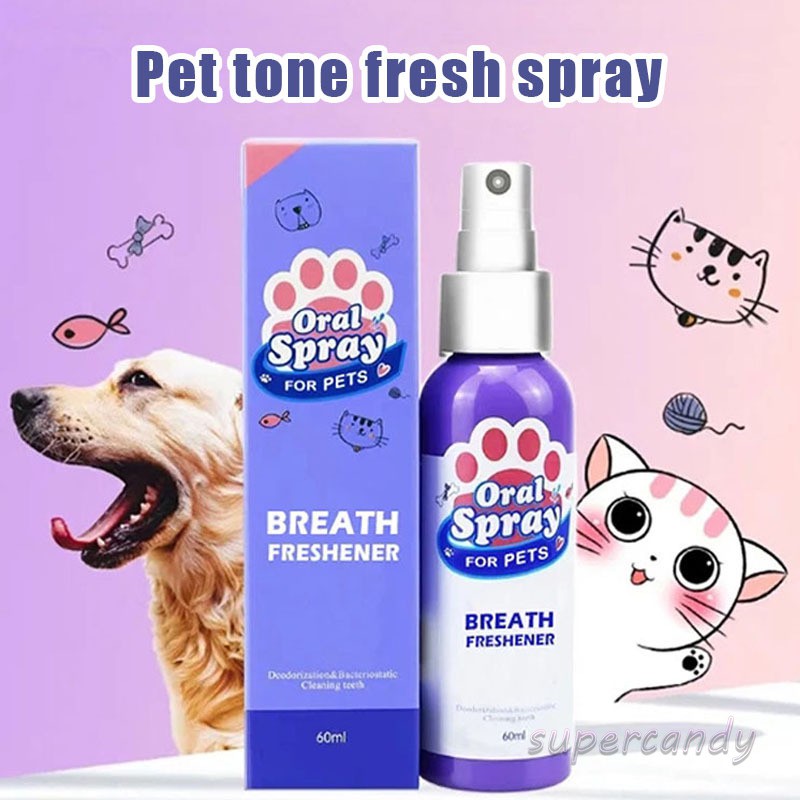 Pet Spray Dog Oral Care Bad Breath 