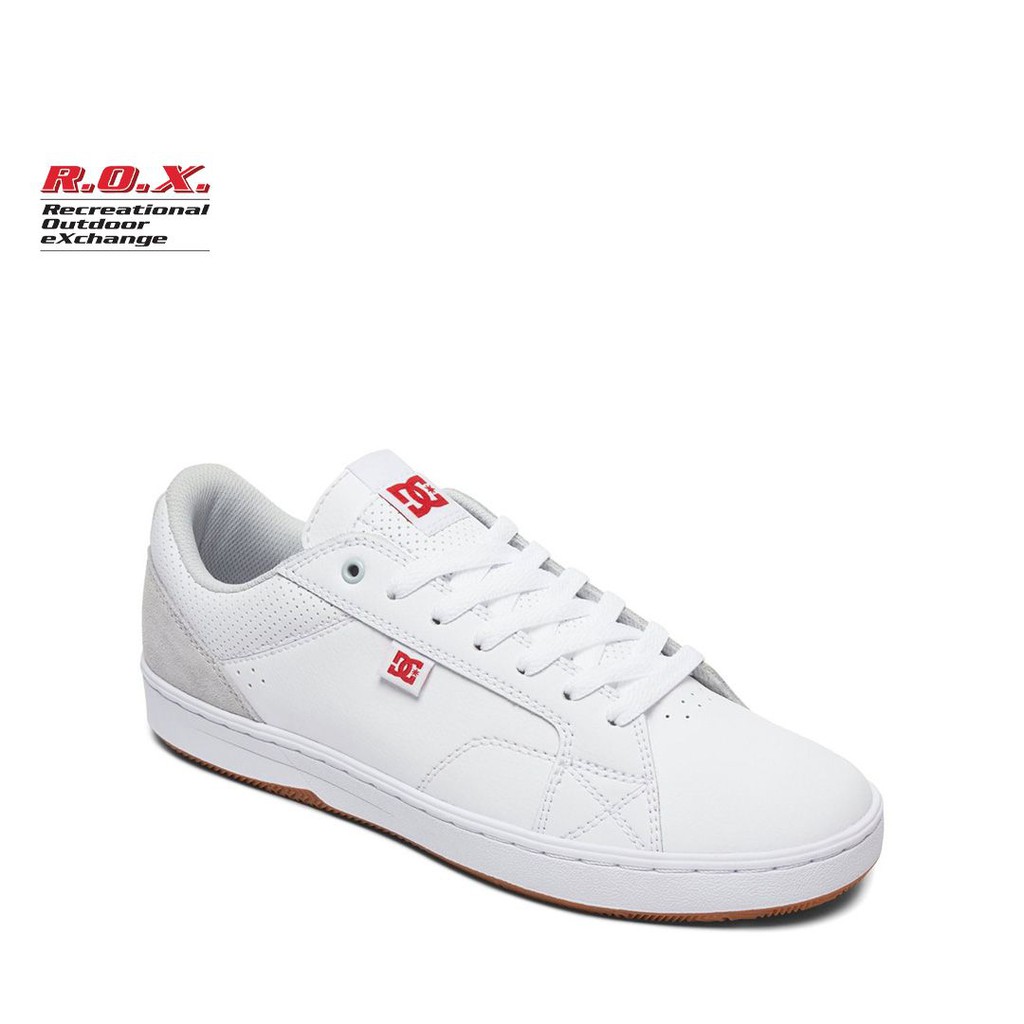 dc skate shoes white