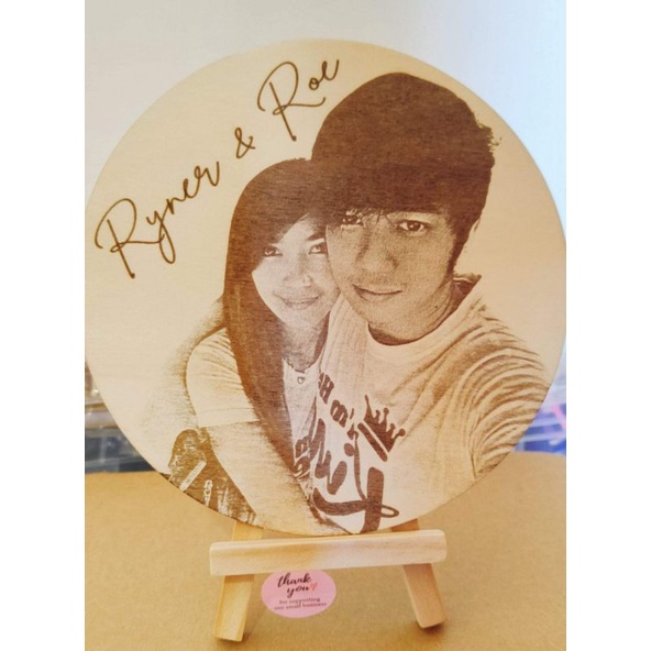 Personalized Picture Wood Engraved