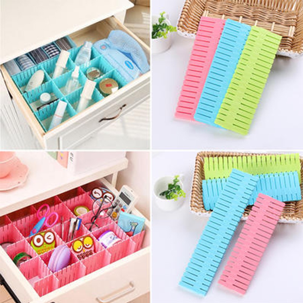 Diy Household Drawer Separator Storage Organizer For Bra Underwear Drugs Socks Shopee Philippines