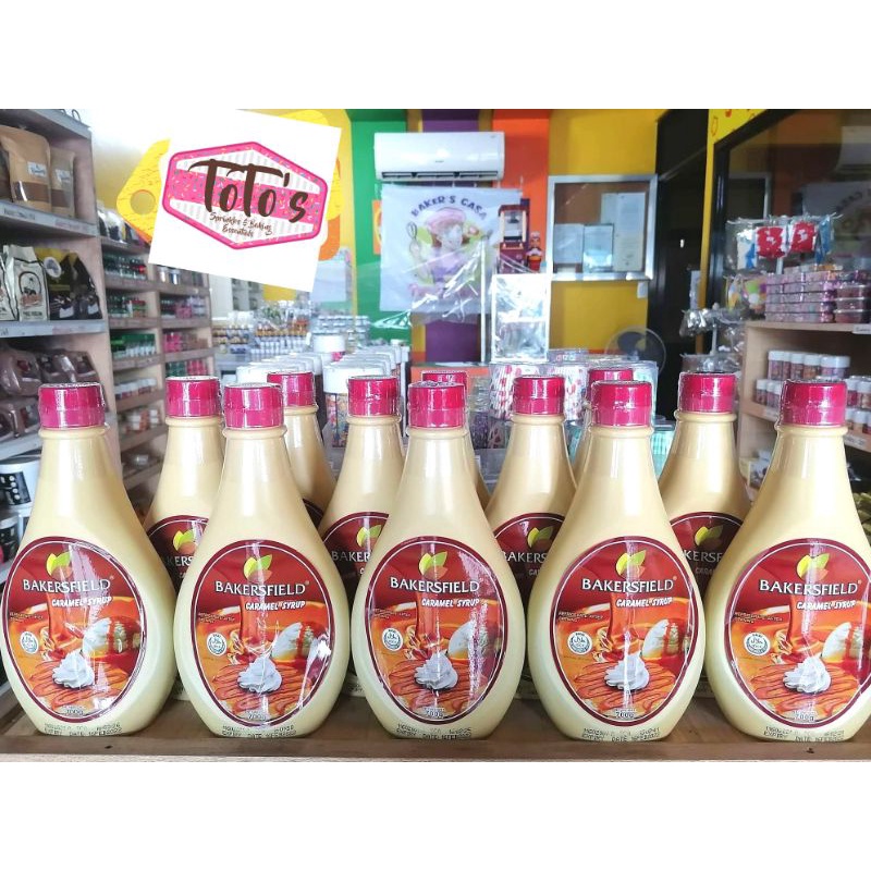 Bakersfield Caramel Syrup Chocolate Syrup 700g. Shopee Philippines
